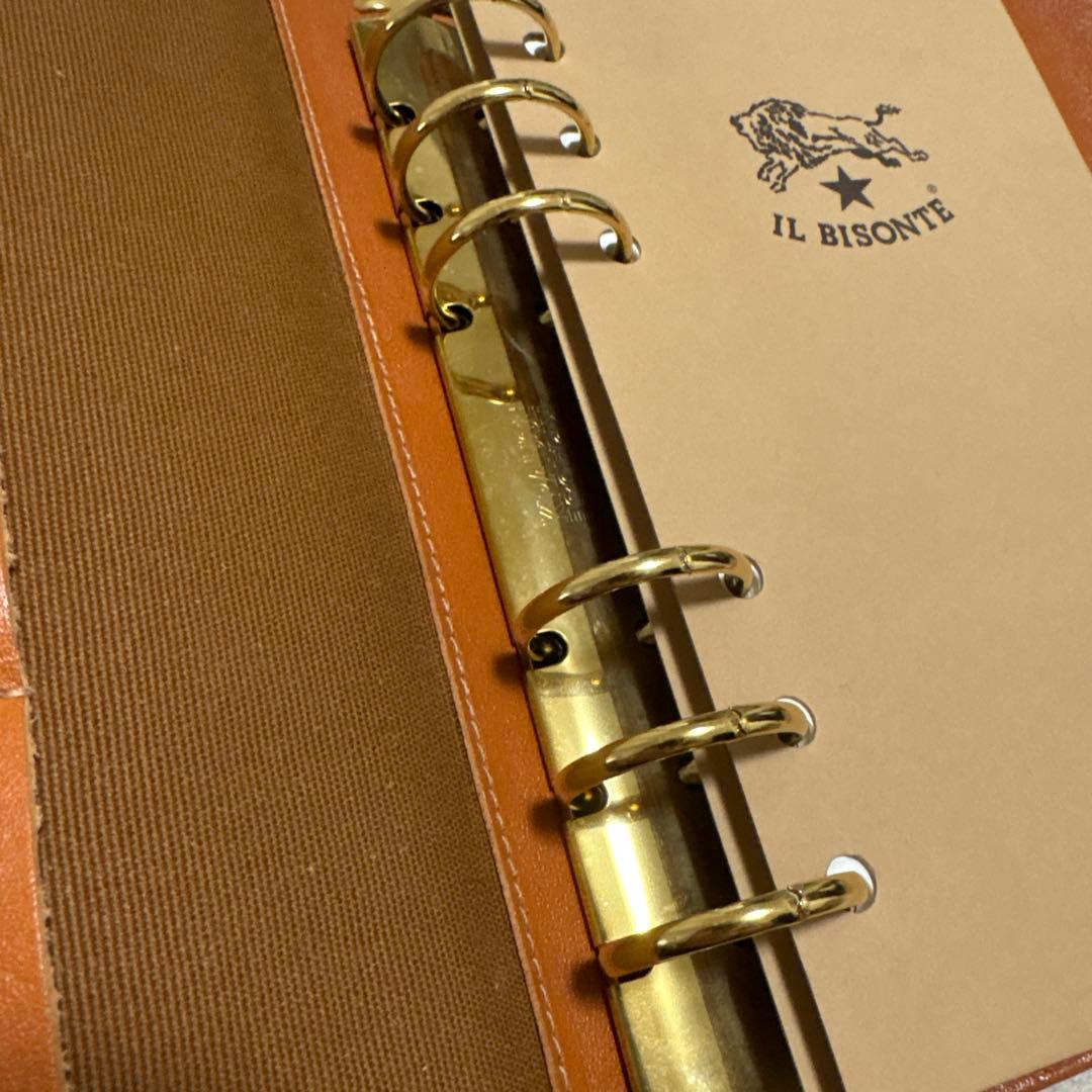 お値下げしました! IL BISONTE キャメルレザー スケジュール帳