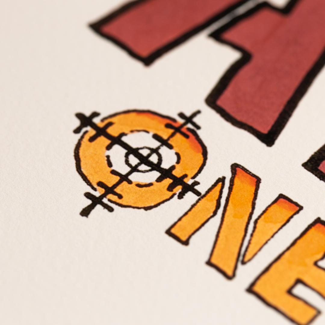 週末限定値下げ【複製原画】ONE PIECE マンガアート ATTACK!!