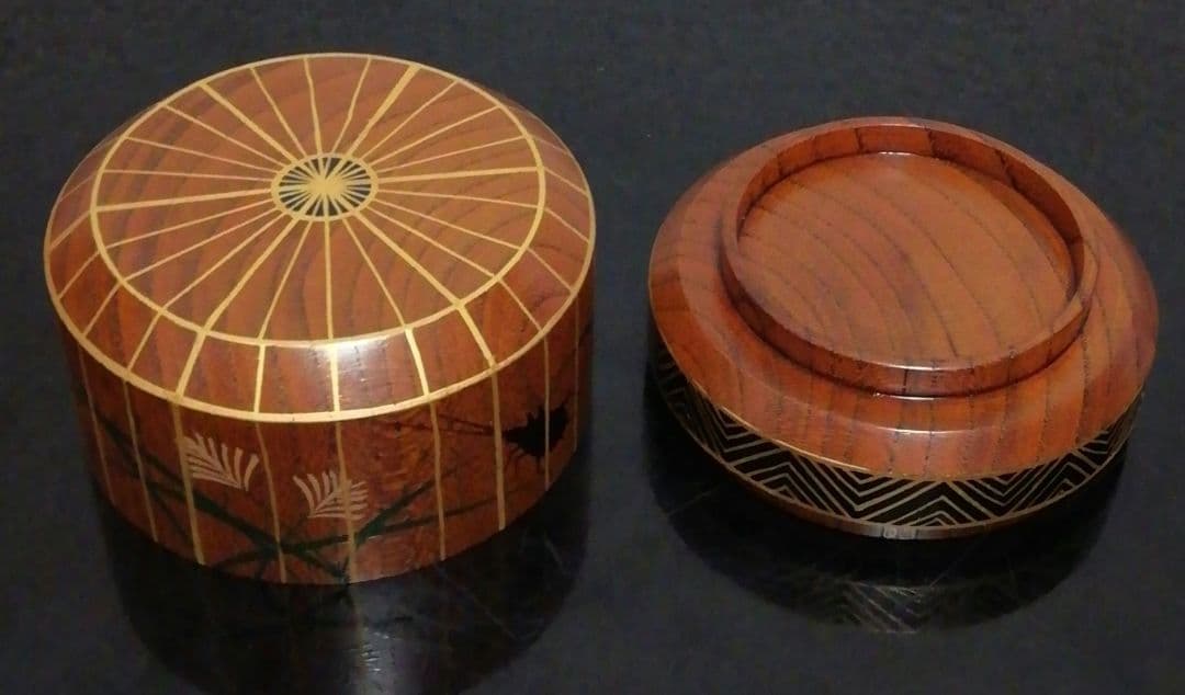 月抱作　虫籠　香合　共箱　茶道具