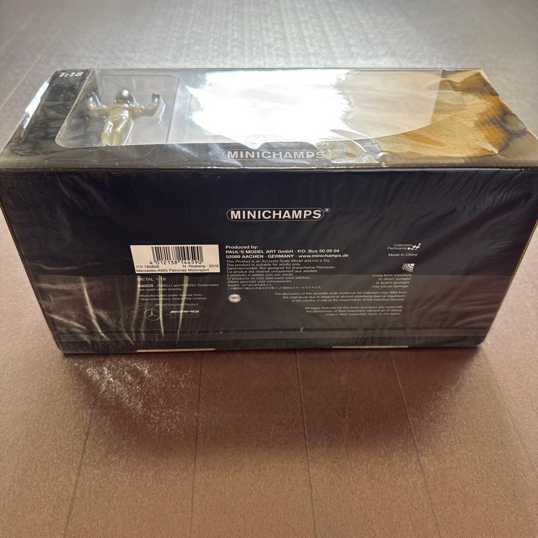 MINICHAMPS F1 WO7 HYBRID ニコ・ロズベルグ 限定版