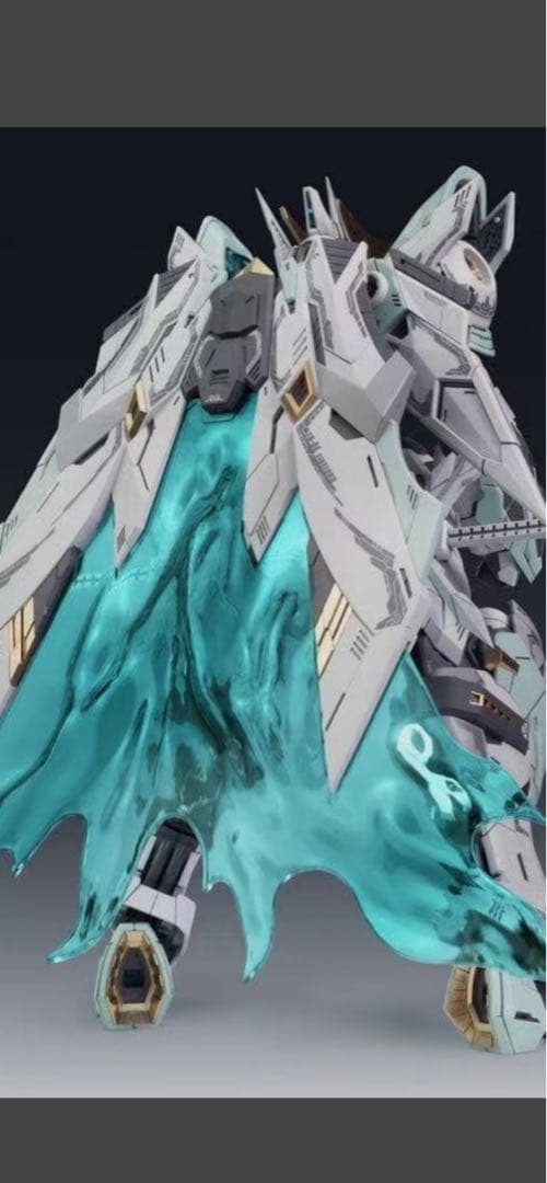 1/100 蒼炎の魂 FIRE LORD 青煌粒子覚醒武装 炎皇 未組み立て