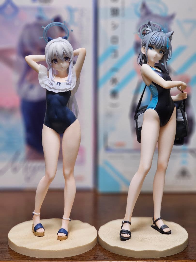 GSC ブルーアーカイブ 水着ミヤコ 水着シロコ 2体セット
