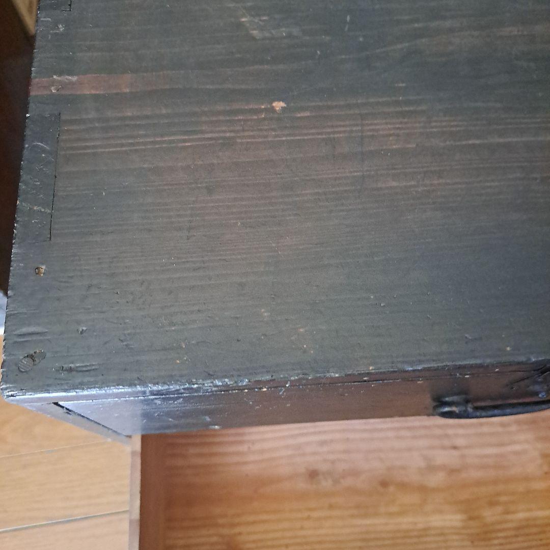 明治12年 　お誂え箪笥　鍵付 6段　引き出し　武田庄右衛門依頼品