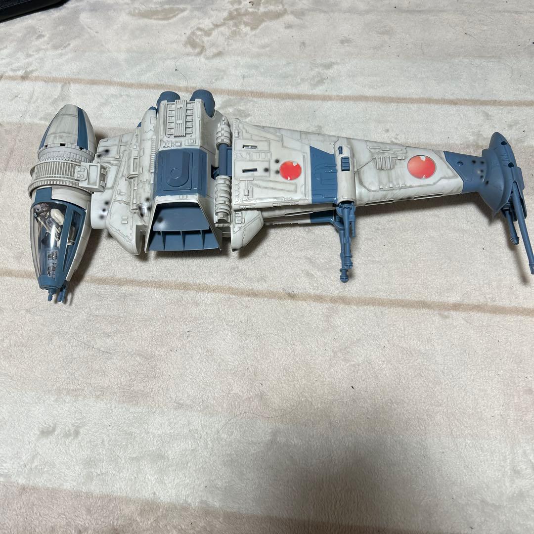 スターウォーズ　Bウイングファイター　 &スレイブ1（ジャンク）