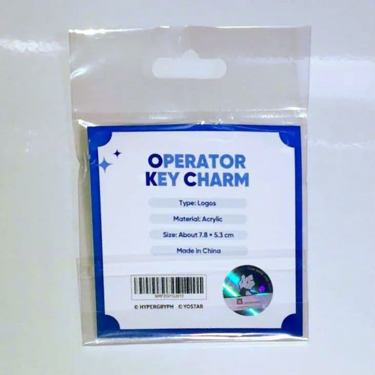 ロゴス　キーホルダー EN限定　アークナイツ