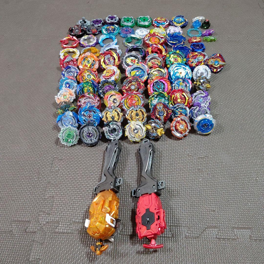 ベイブレードセット 多数とレイヤーランチャー