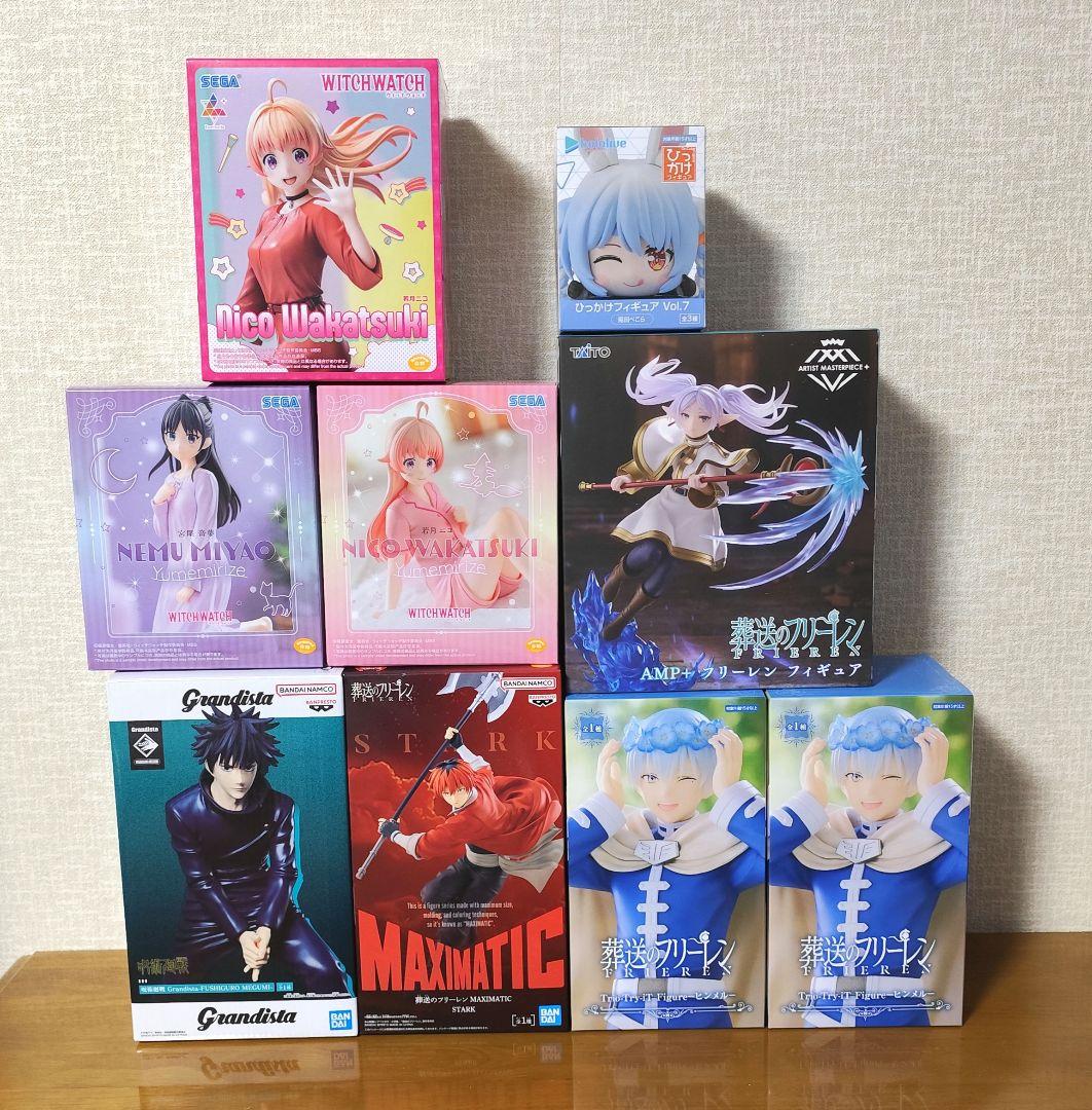 【未開封】最新 旧作 プライズ 美少女 フィギュア まとめ売り 9点セット