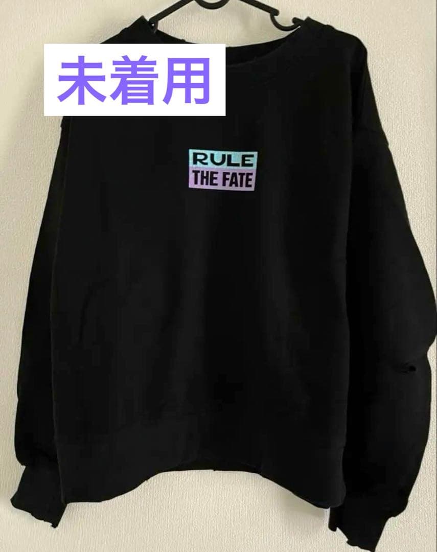 RULE THE FATE LOGOダメージトレーナー(size:0 ブラック)