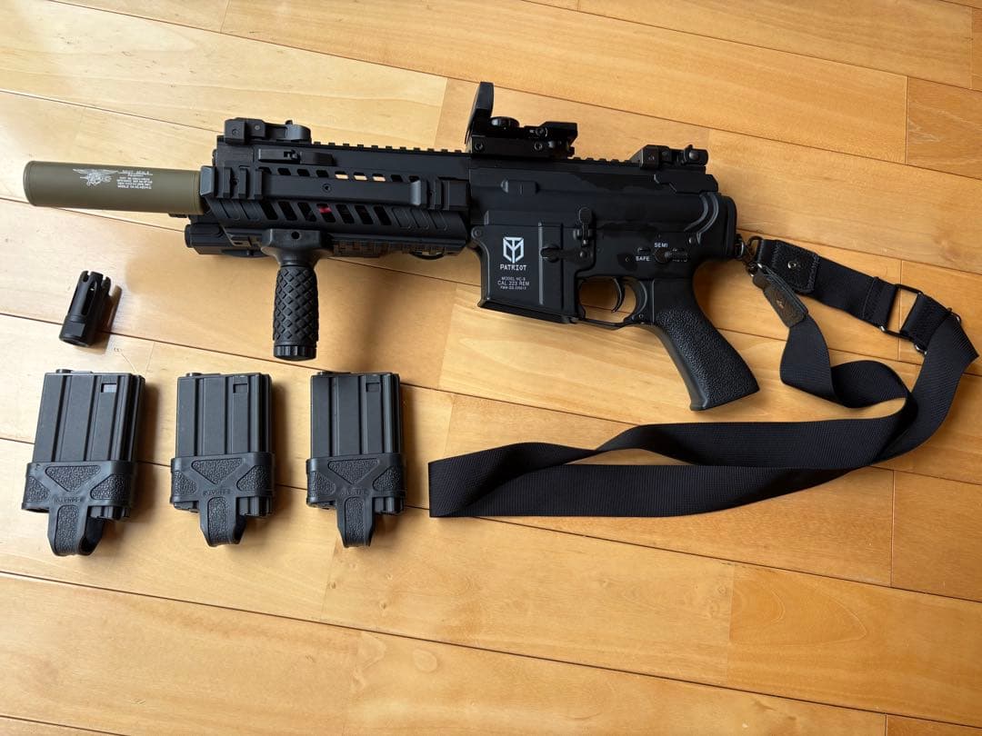 【中古】東京マルイ M4 PATRIOT HC 電動ガン　パドックカスタム