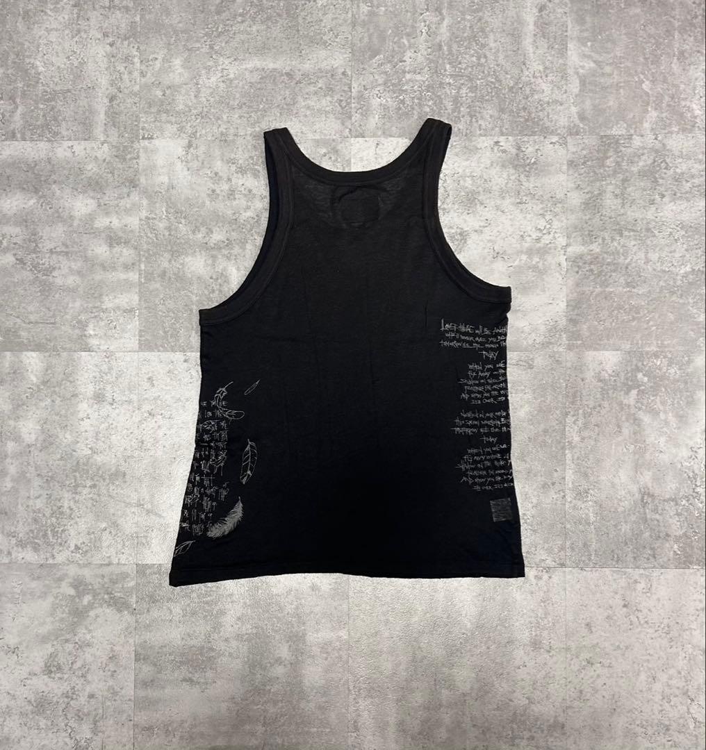 ナンバーナイン　SS08 シルク混　タンクトップ　Birds期　3