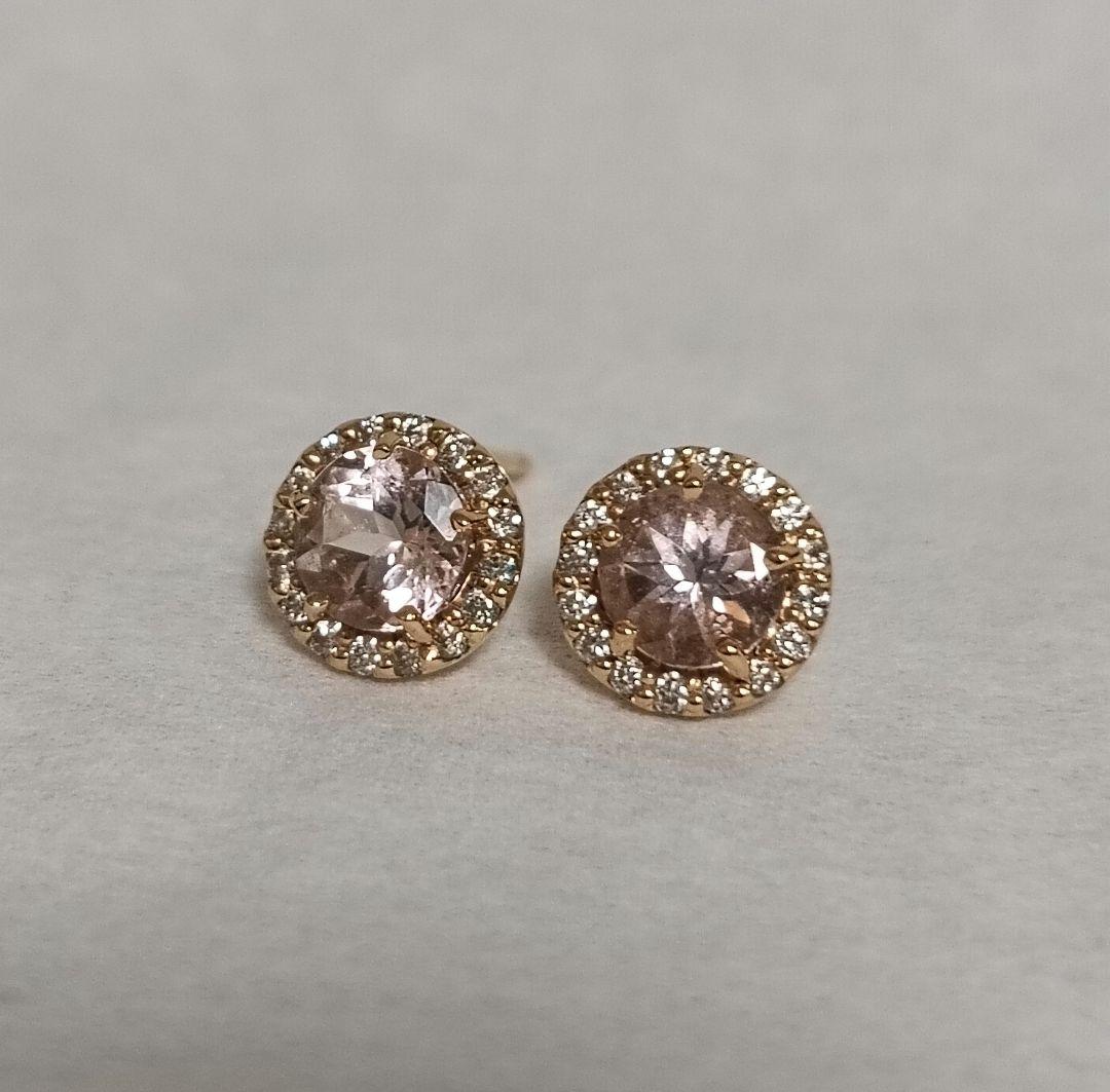 K18 ヴェレッタオッターヴァ　ピアス