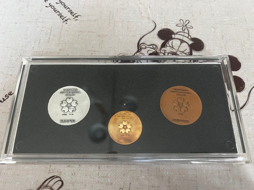 EXPO'70 金銀銅 3点セット 万博大阪記念メダル