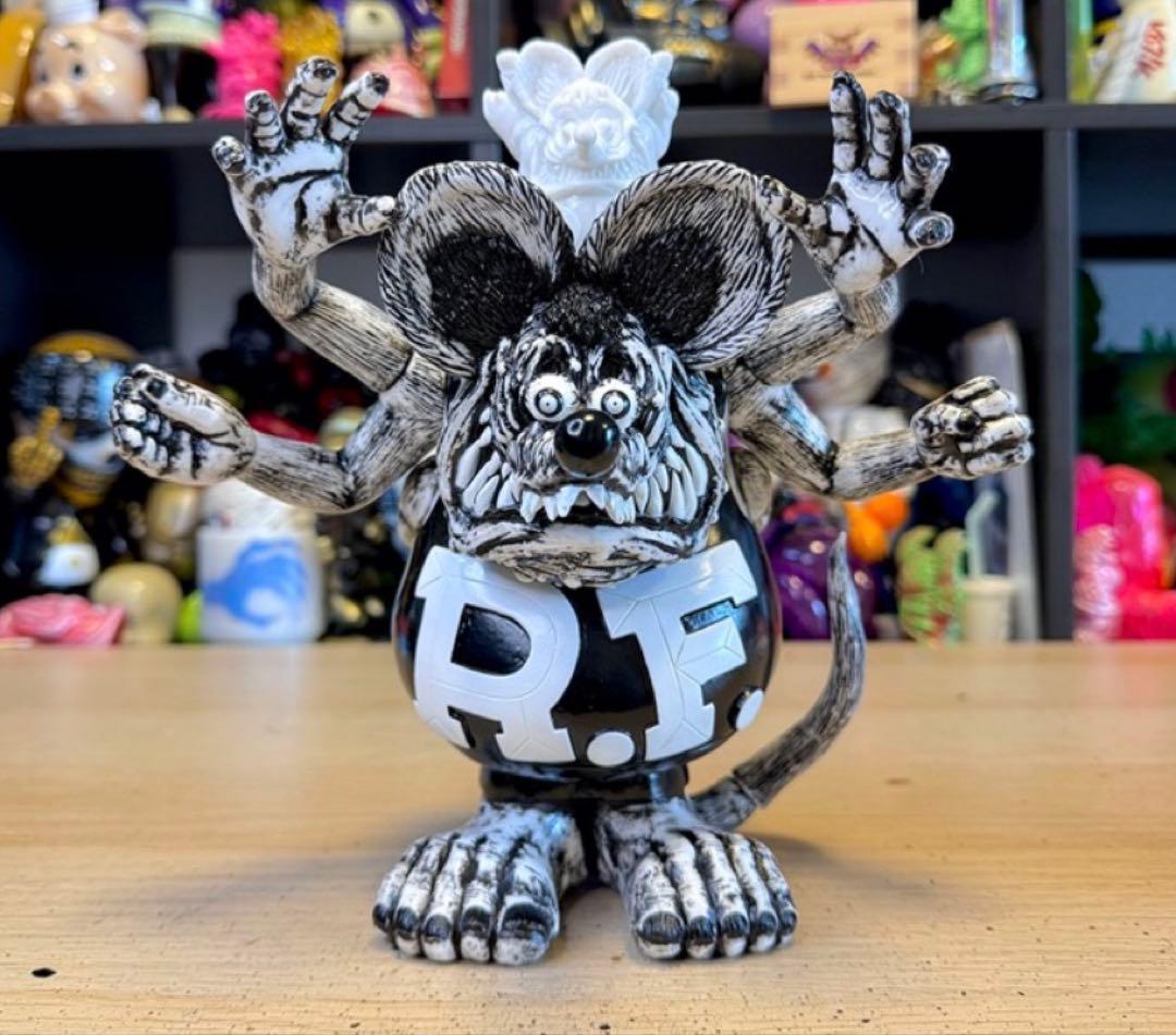 その他 Asura Rat Fink Mono BlackBook Toy MxMxM