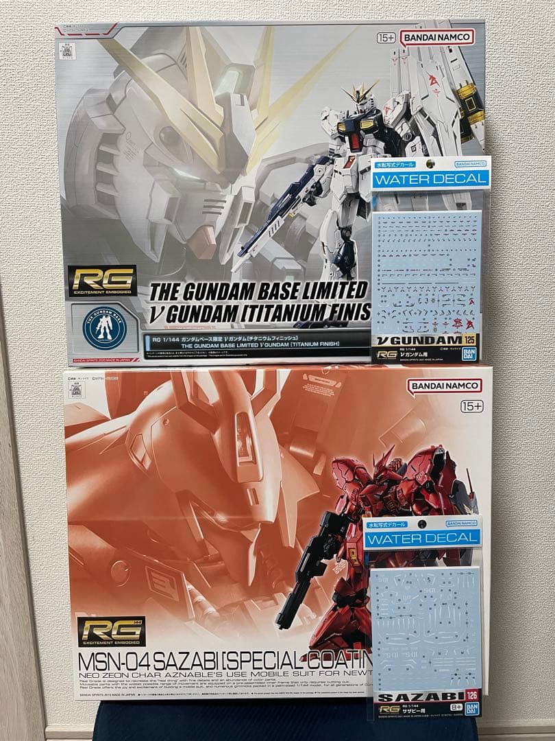 n*1様 RG νガンダム チタニウムフィニッシュ RGサザビー スペシャルコー