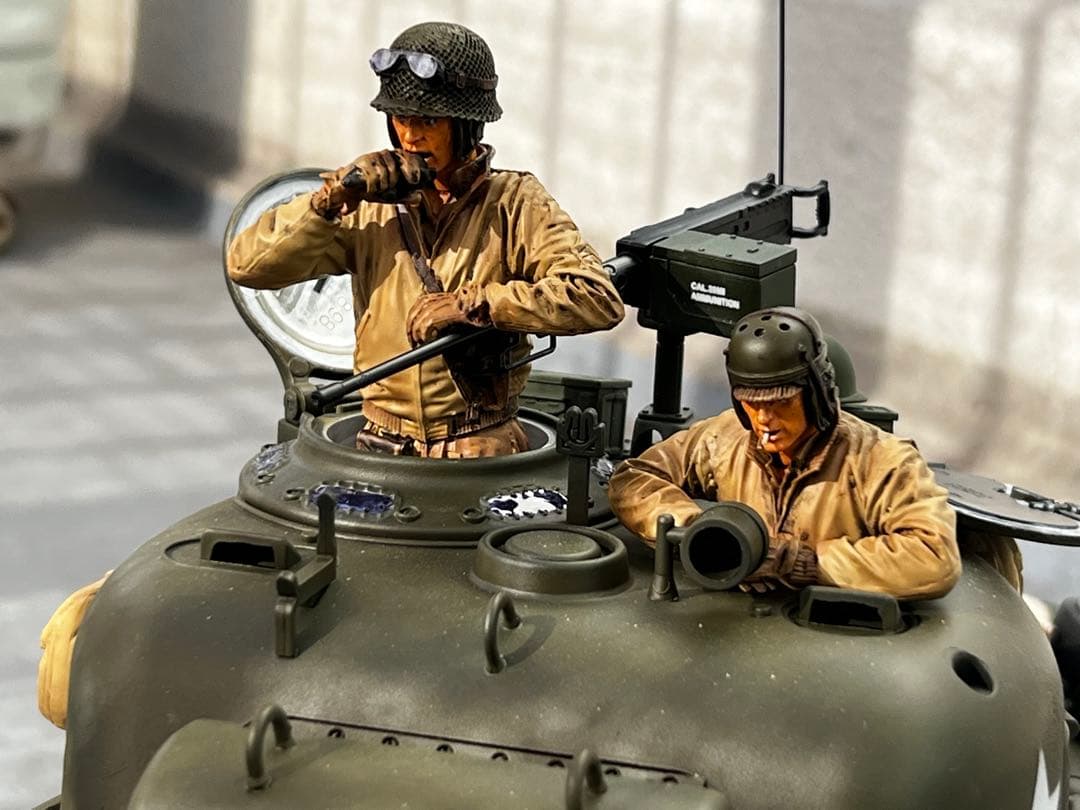 1/16 シャーマン戦車用 アメリカ兵 レジンフィギュア