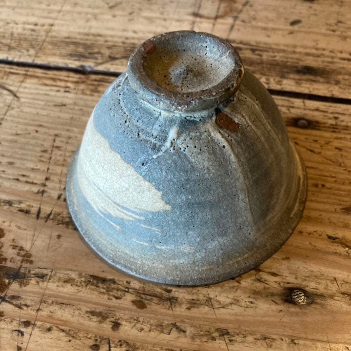煎茶椀　汲出茶碗　茶杯　粉引　刷毛目　煎茶道具　骨董　民藝