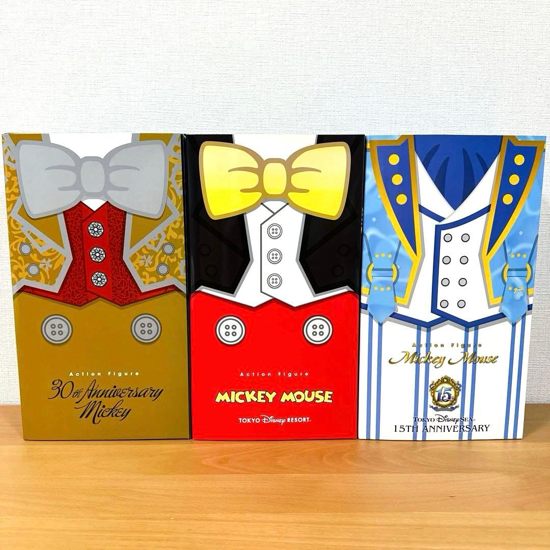 ミッキー　メディコムトイ　フィギュア　燕尾　10周年　30周年