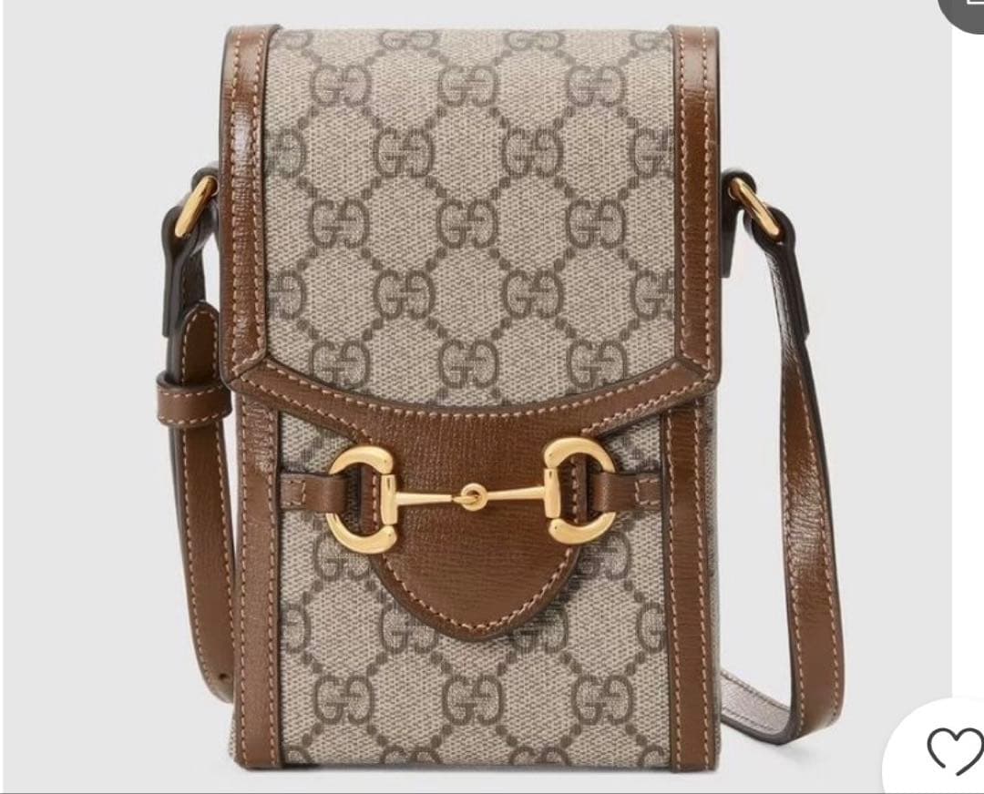 GUCCI グッチ　GGスプリーム ホースピット1955 ミニバッグ