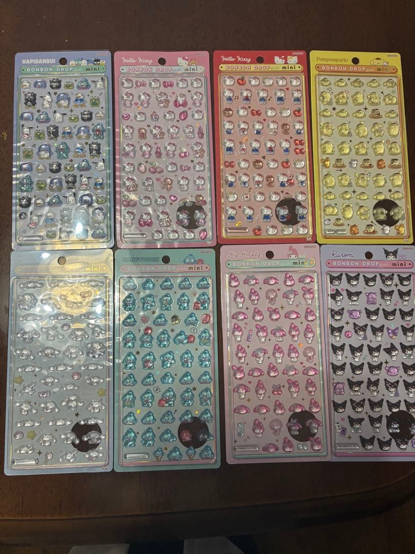 ボンボンドロップ シール 8枚セット　サンリオ③