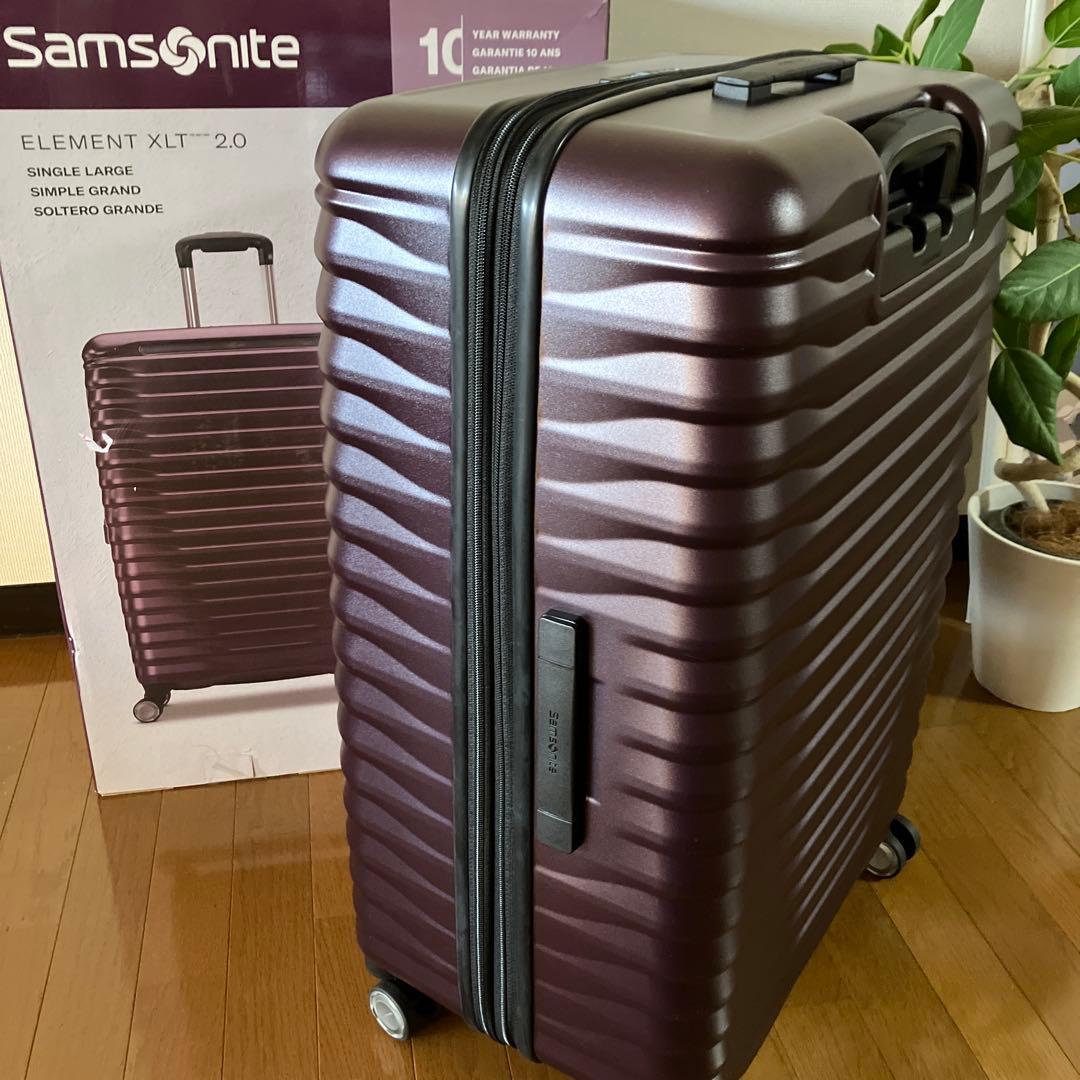 Samsonite 軽量キャリーケース ダークパープル　スーツケース