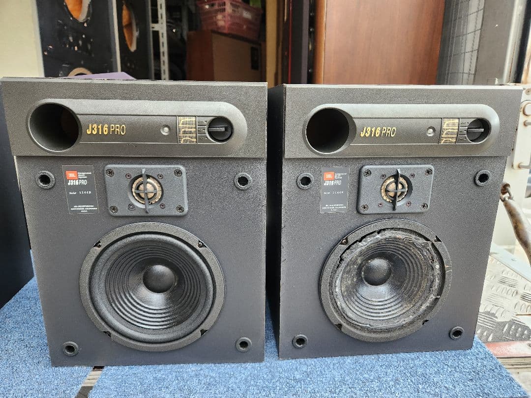 JBL J316 PRO ペア ジャンク 銘板あり