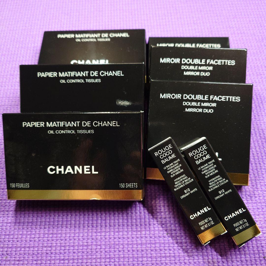 CHANEL ミラー＆リップクリーム＆オイルコントロールペーパー　おまとめ品
