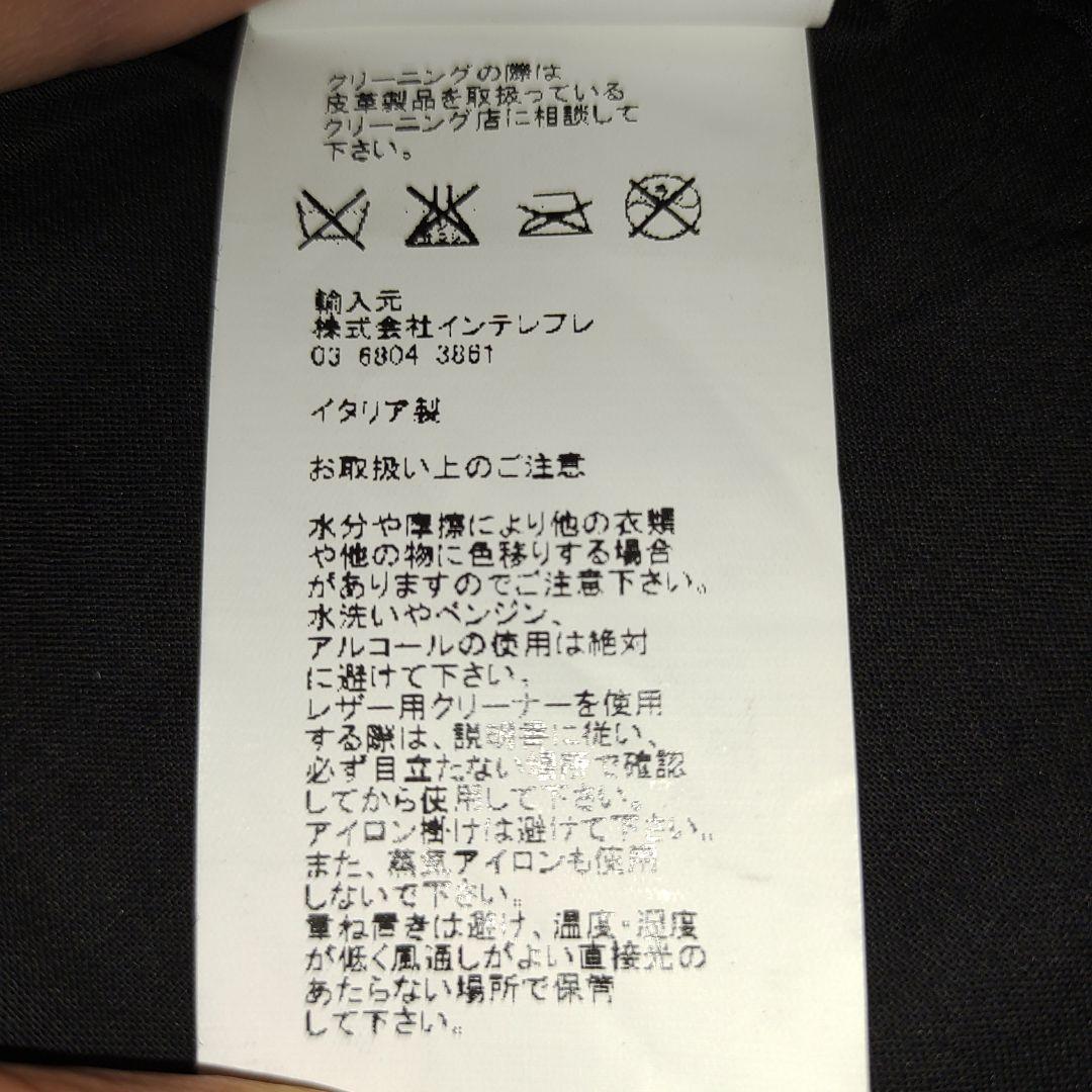 EMMETI エンメティ シングル ライダース JURI ブラック サイズ54