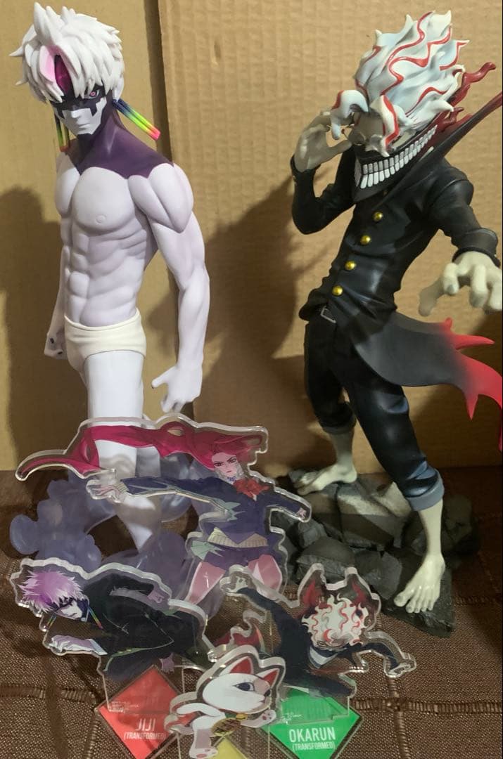 ダンダダン 一番くじ ラストワン賞 ジジ（変身）A賞オカルン（変身）