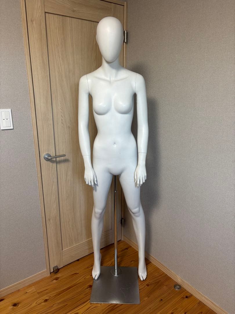 ネクストさん専用　マネキン　全身　女性　ホワイトプラスチック製マネキン　トルソー