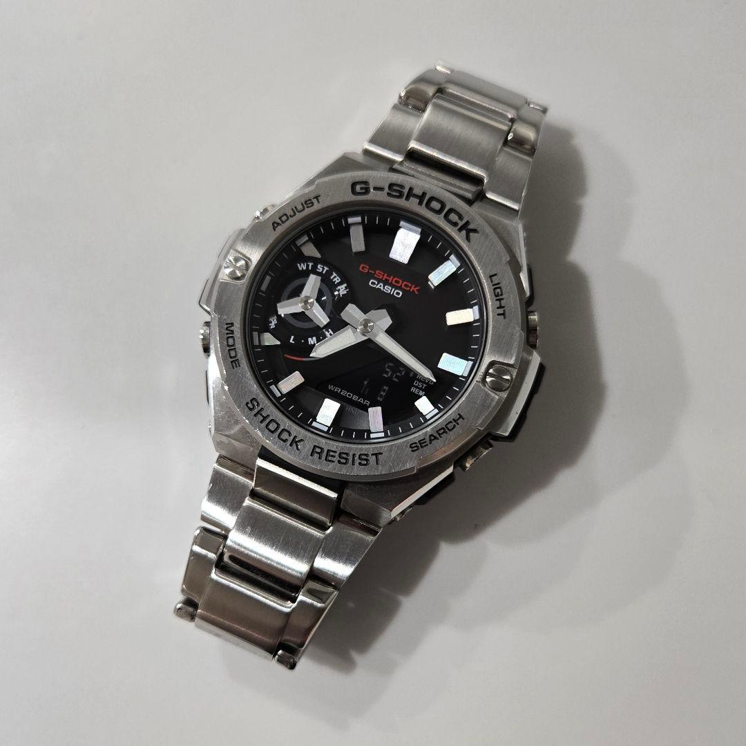 b*a様 カシオ G-SHOCK(ジーショック) GST-B500 腕周り約17