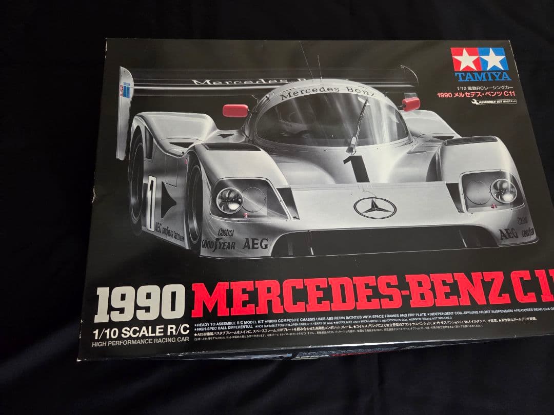 隼*ん様 TAMIYA 1990 MERCEDES-BENZ C11 1/10フ