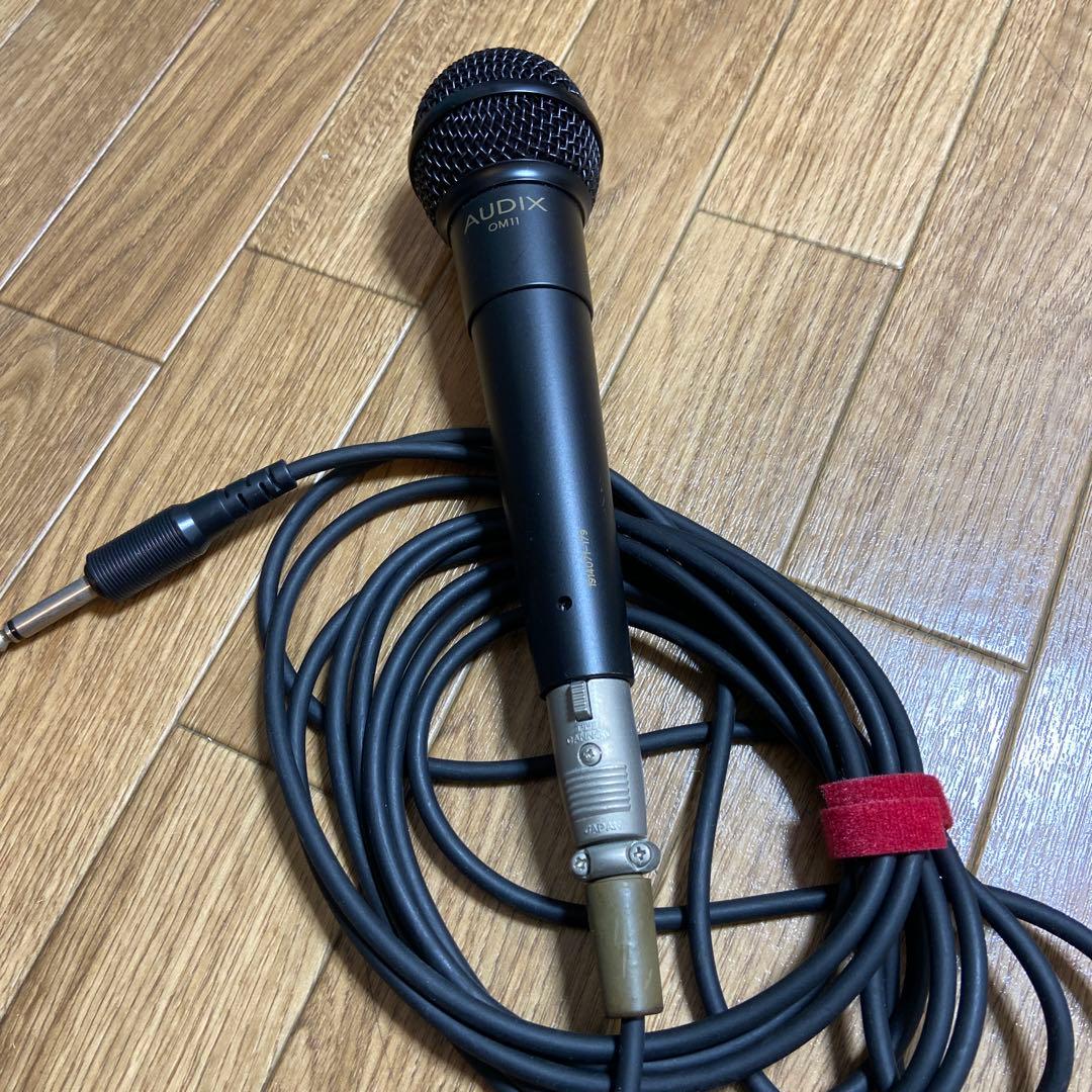AUDIX OM11 ダイナミックマイク ケーブル