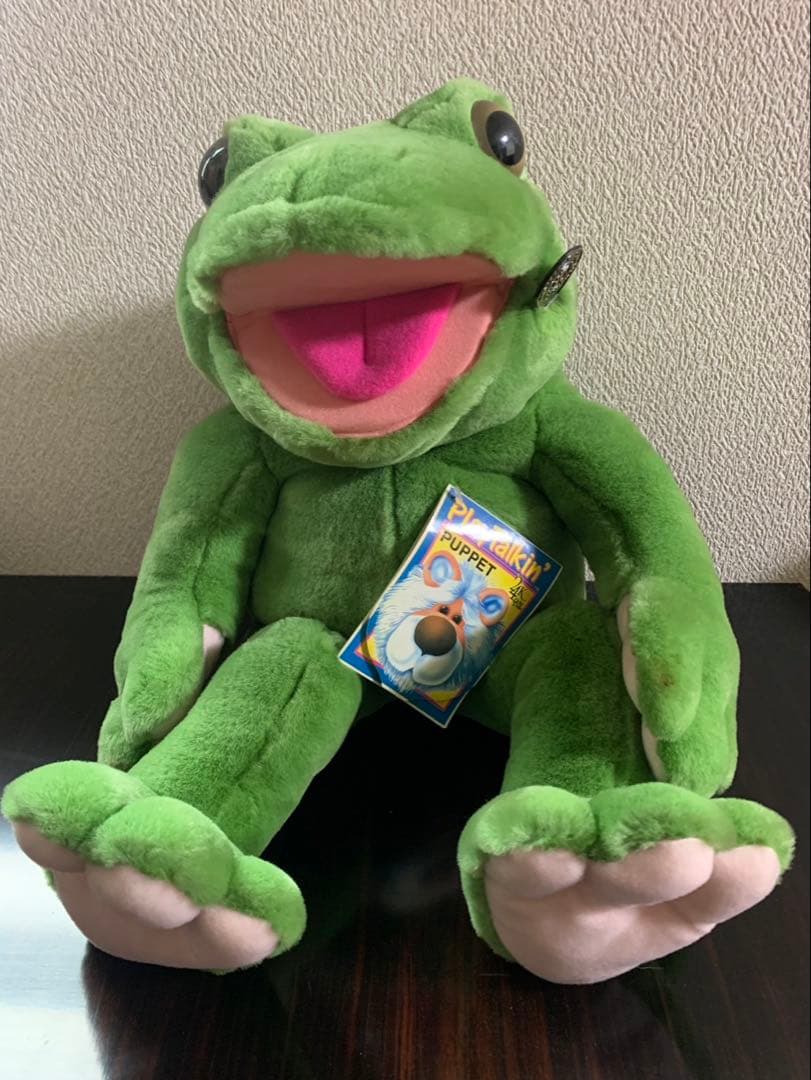 プレイトーキン　カエル　タグ付き