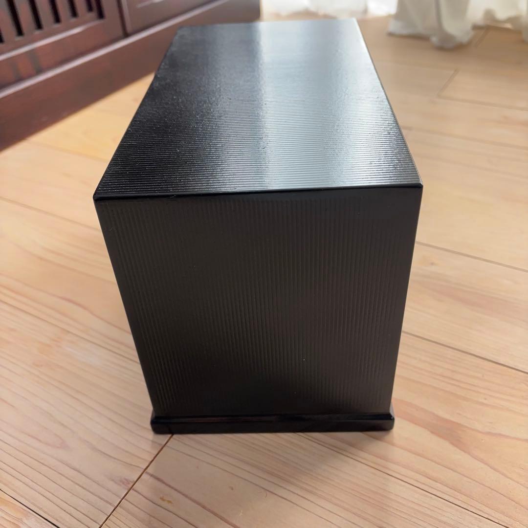 皇室御用達【山田平安堂】希少【三段引き出し】海外ギフトテーブルコーディネート