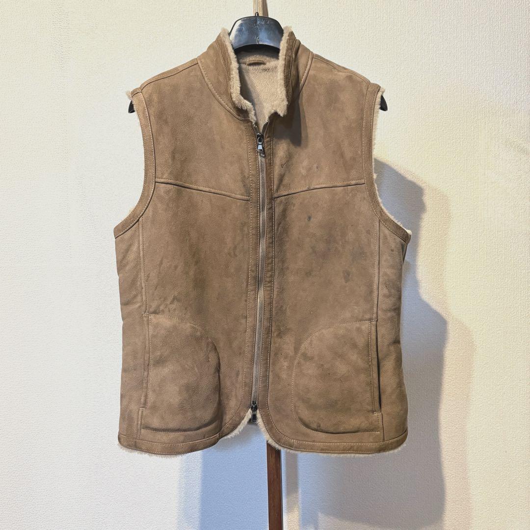 EMMETI ムートンベスト イタリア製 エンメッティ BEAMS