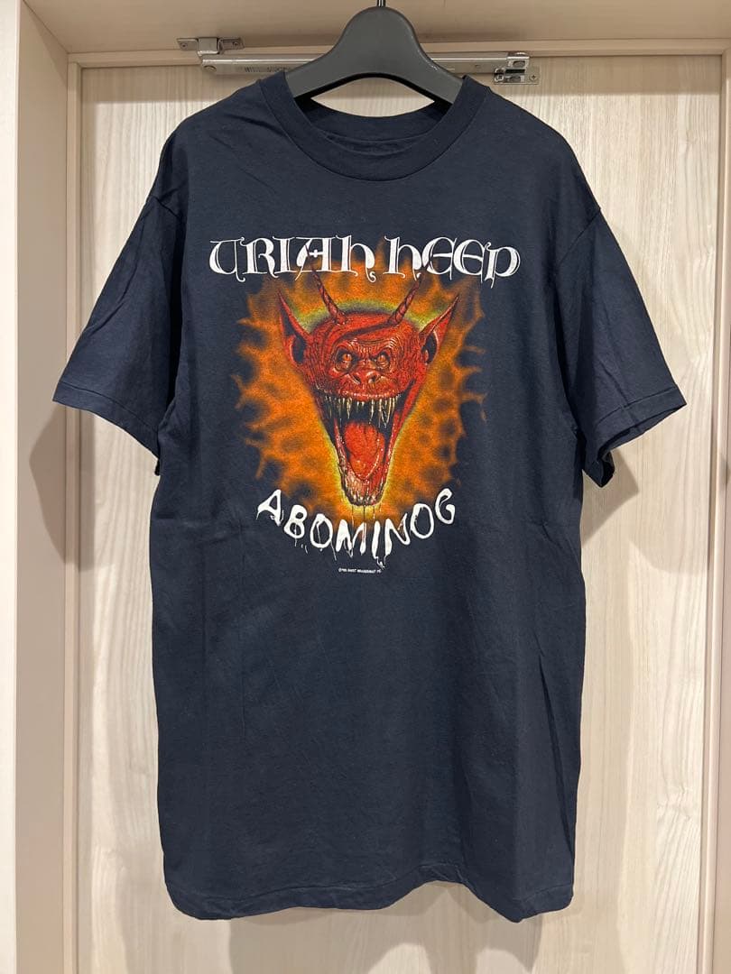 80s Uriah Heep ABOMINOG 1982 ツアーT