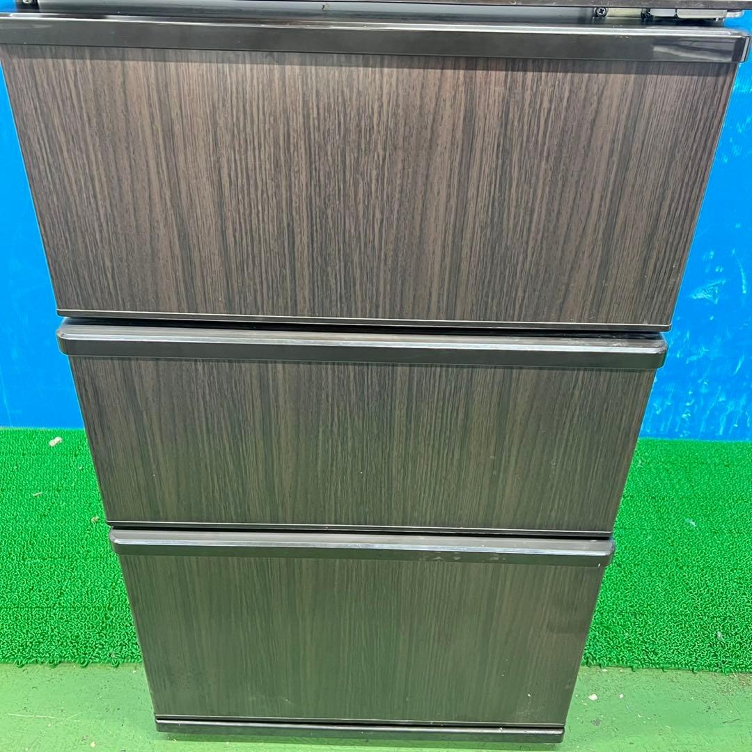 387 冷蔵庫　大型　木目調　400L〜500L 自動製氷機付　美品　右開き