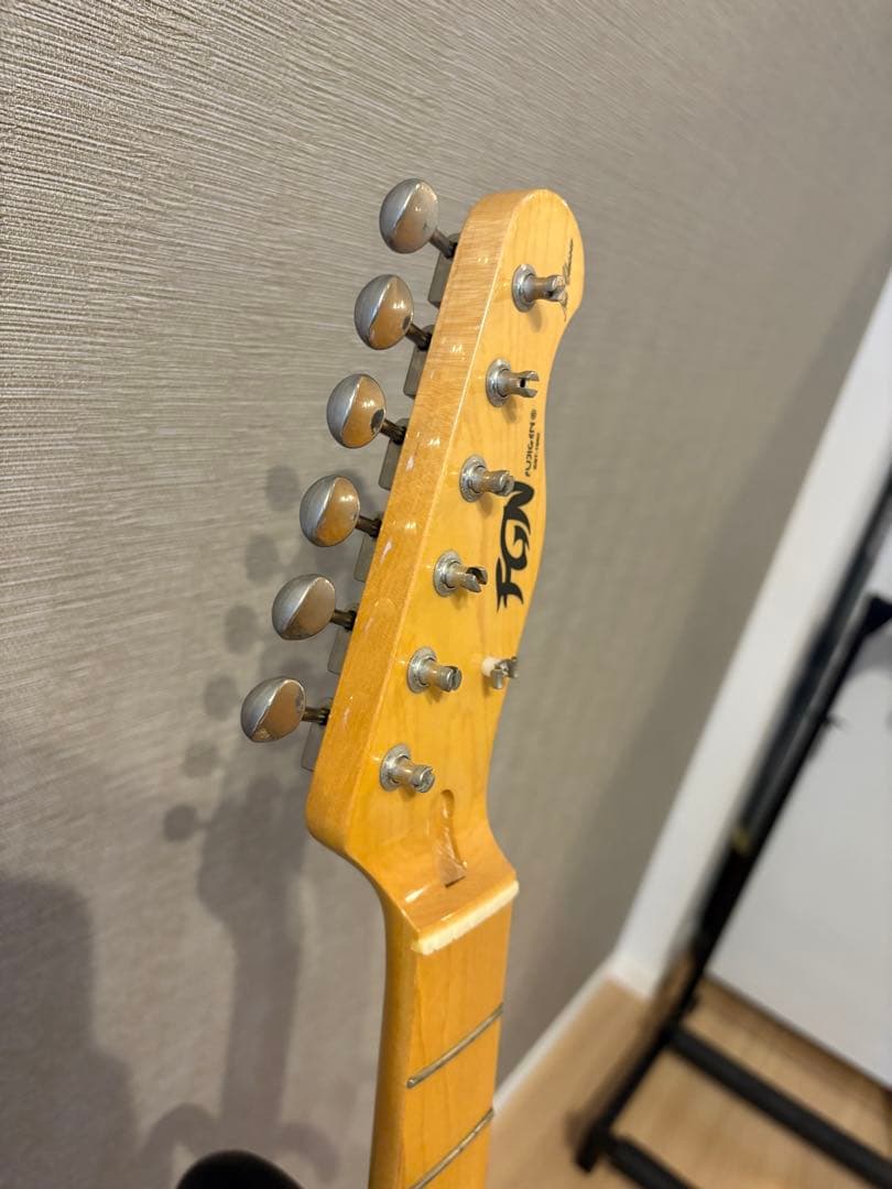 フジゲン テレキャスター ブルー シンライン