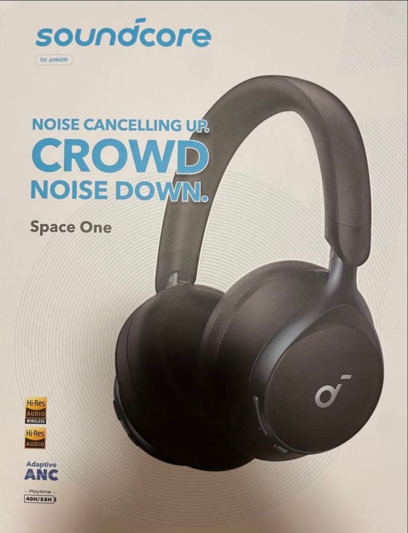 soundcore Space One ワイヤレスヘッドホン