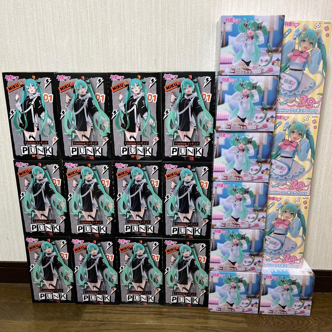 初音ミク ～猫耳Tシャツver.～ Fahionフィギュア パンク ファンシー