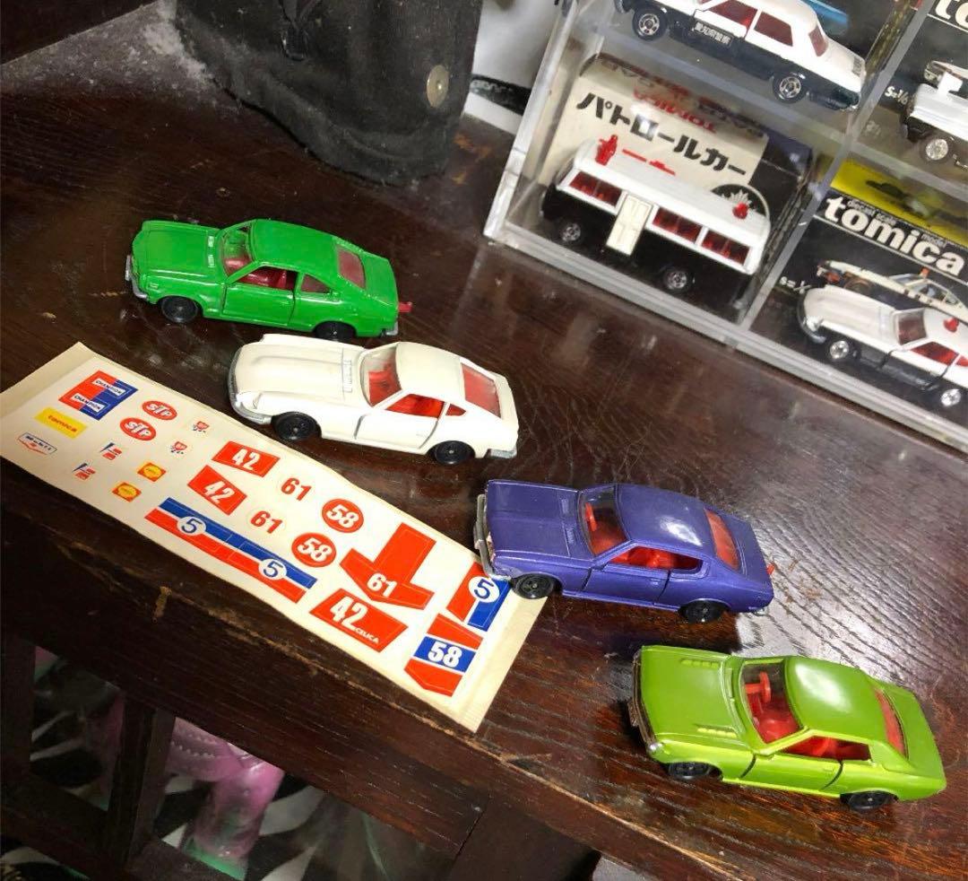 トミカ　グランプリサーキット4台セット　オリジナルデカール