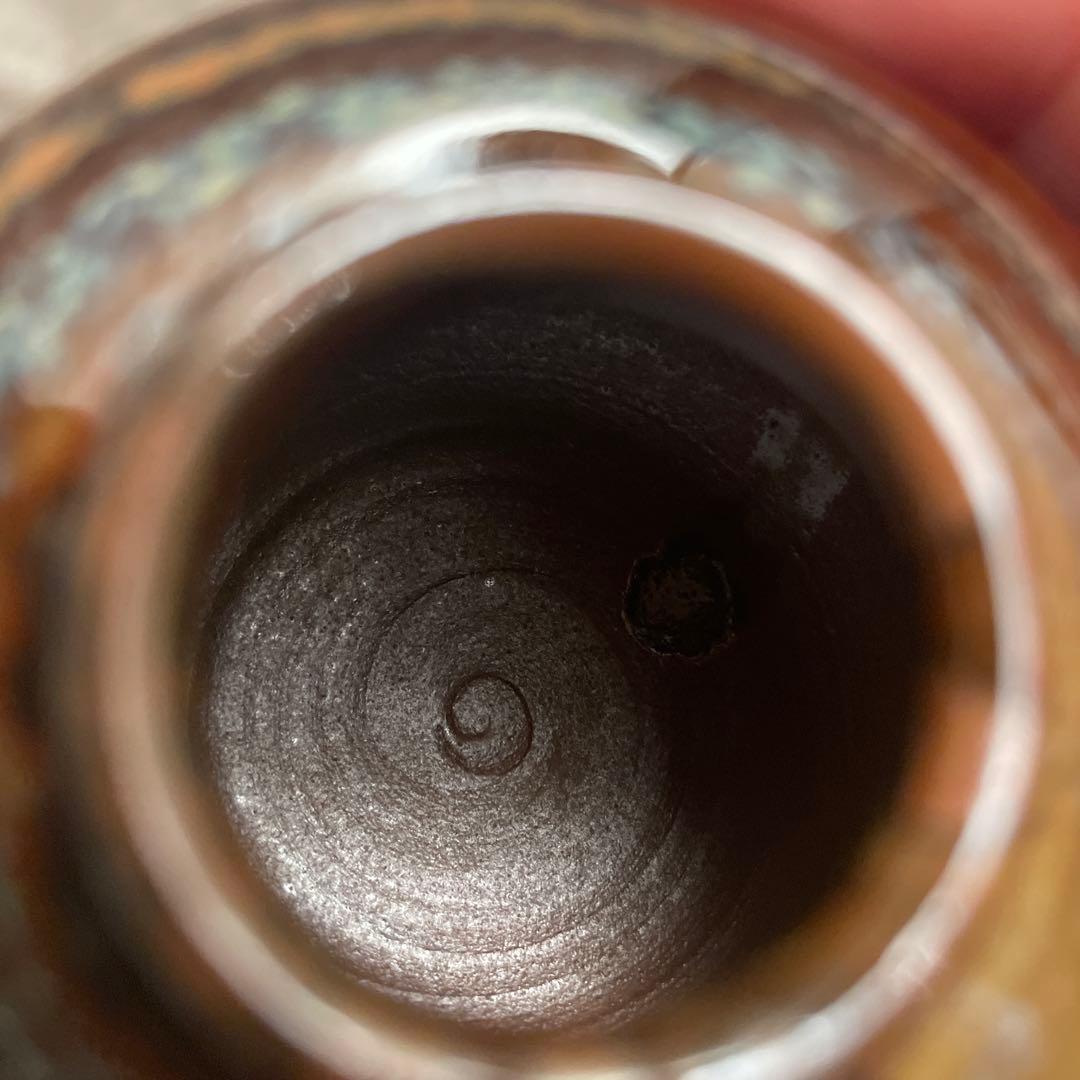 高取焼　茶入　「高取喜恵」