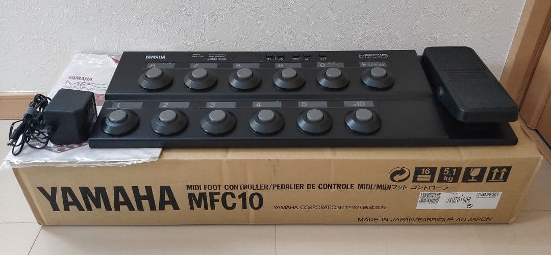 【美品】YAMAHA MFC10 MIDIフットコントローラー ヤマハ