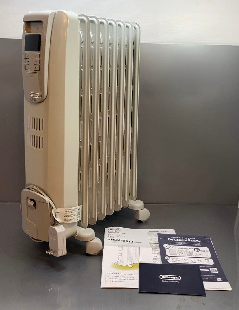デロンギ　オイルヒーター　KHD410812-GC