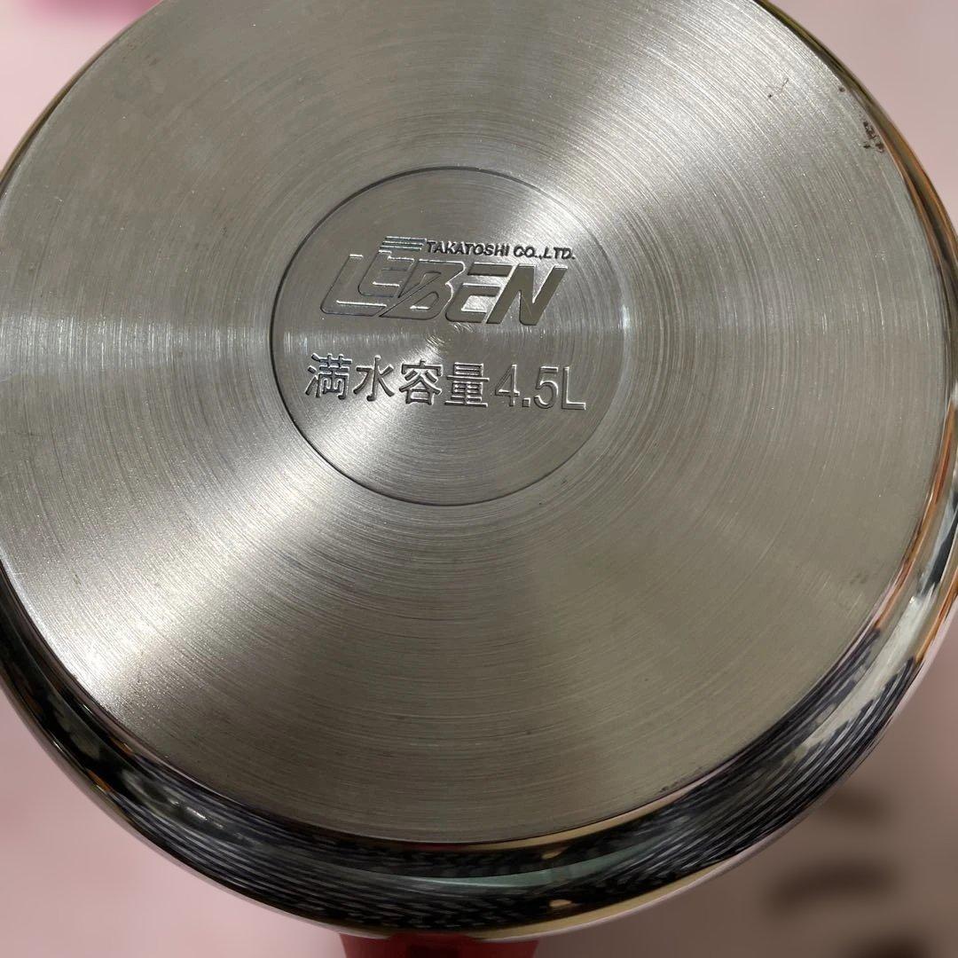 松井一代マジッククッキング4.5 L圧力鍋美品高さ有り汁物茶碗蒸し他　◯黒豆２分