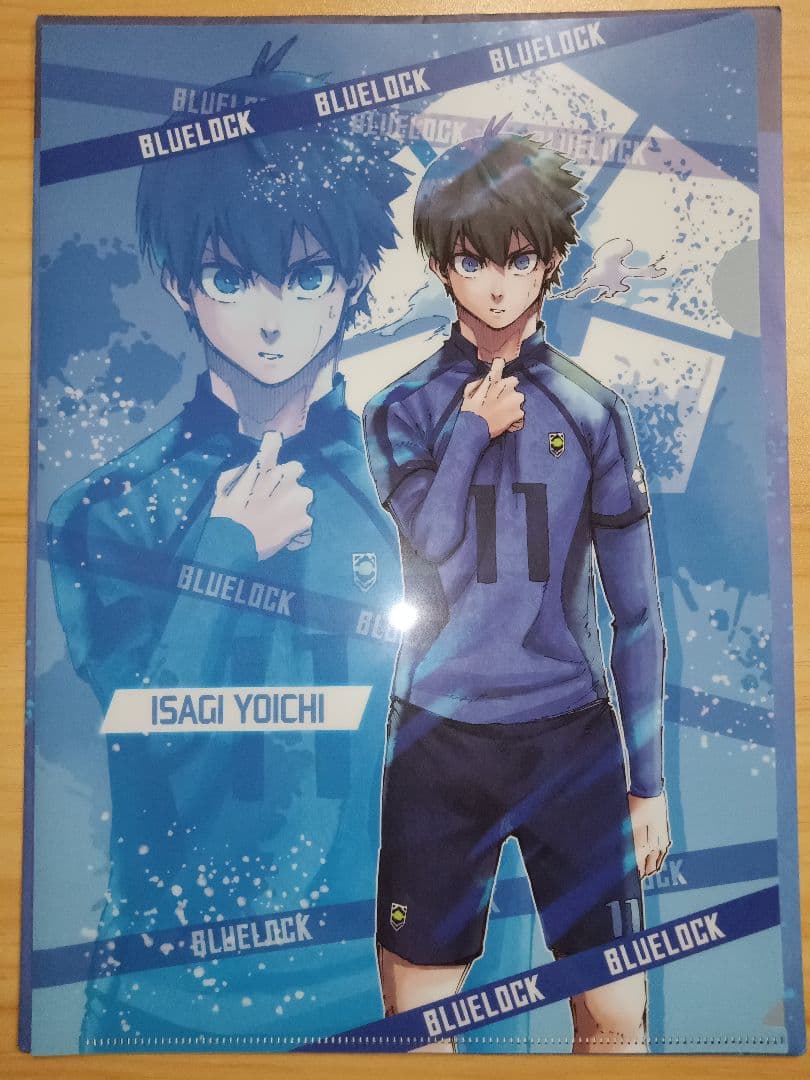 ブルーロック クラックス A4トレーディングクリアファイル 潔世一