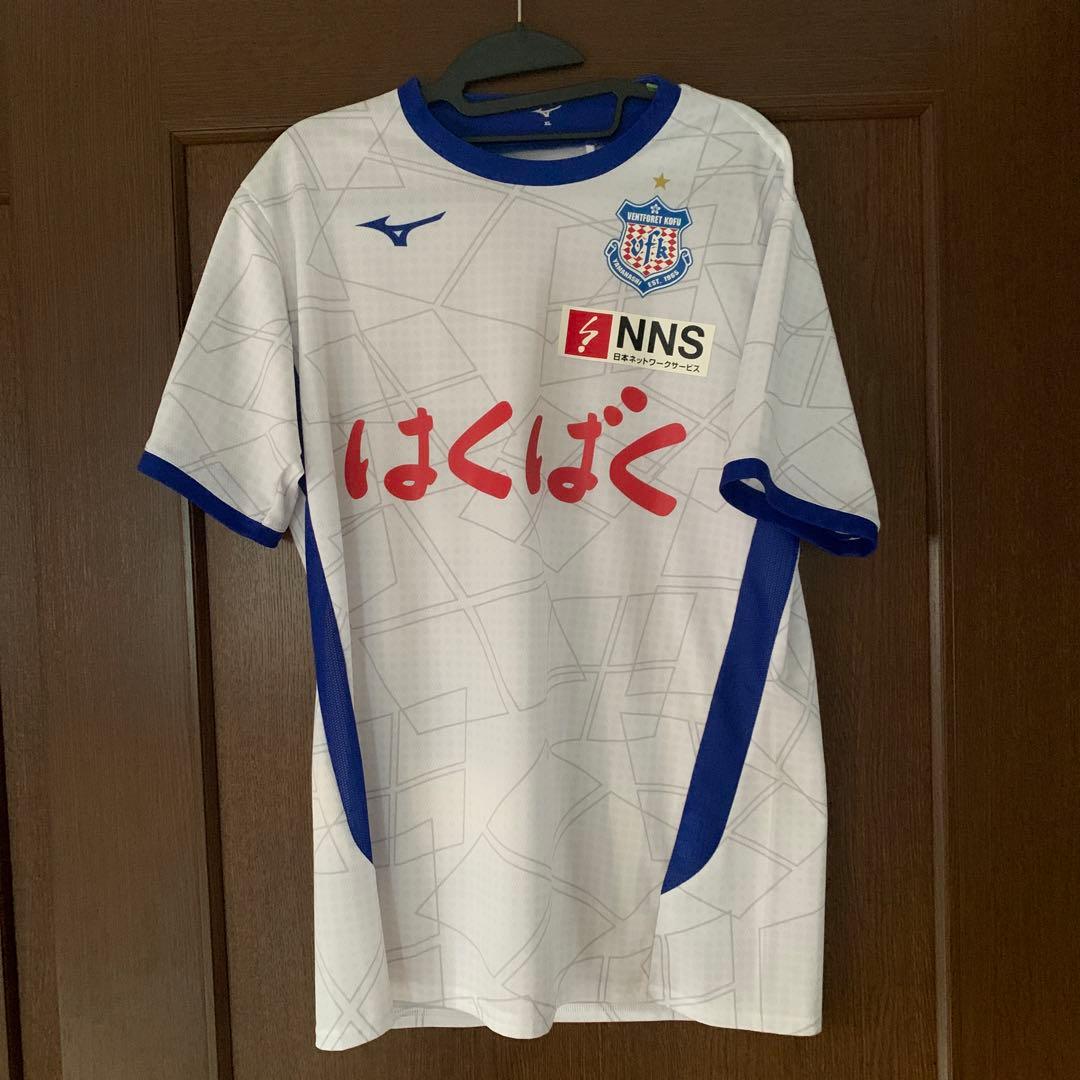 ヴァンフォーレ甲府　オーセンティックユニフォーム　関口正大直筆サイン入り