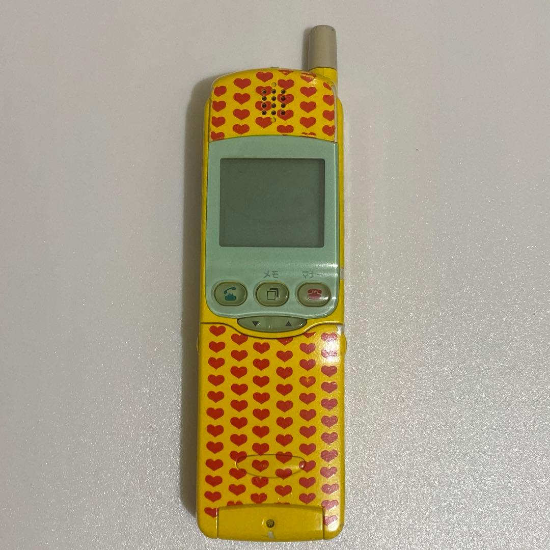 【希少・激レア】hideイエローハート.PHS