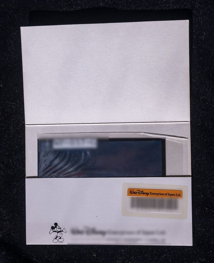 ディズニー フィルム原版 オリジナルマテリアル 超珍品　非売品