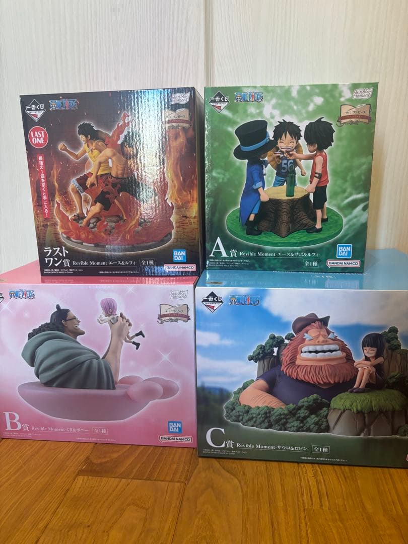 ワンピース 一番くじ　ドラマティックメモリーズ A 賞　B賞　C賞　ラストワン